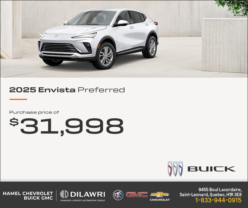 Get the 2025 Buick Envista