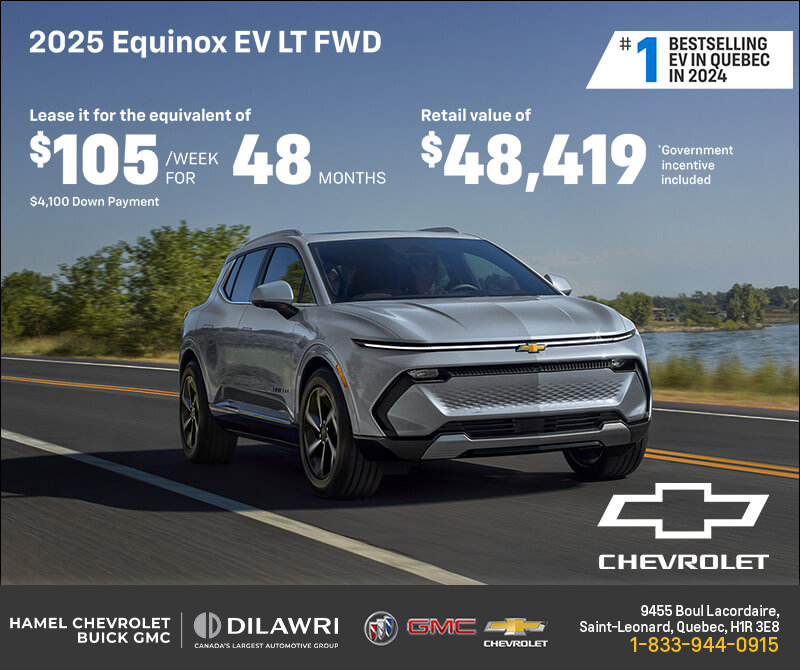 Get the 2025 Chevrolet Equinox EV