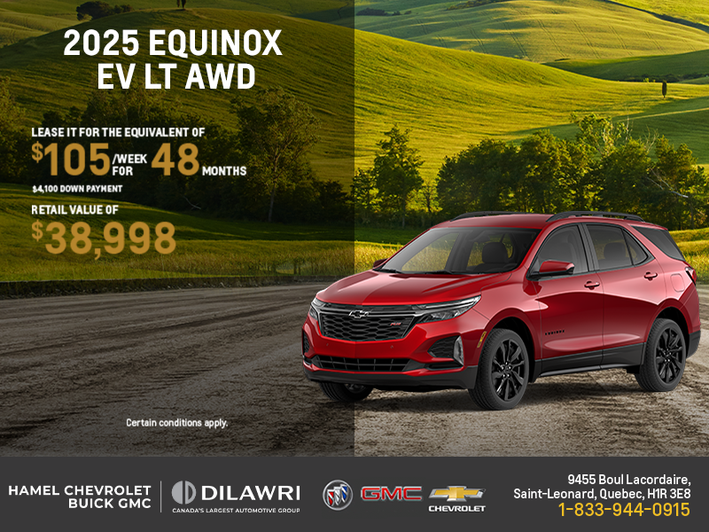 Get the 2025 Chevrolet Equinox LT AWD
