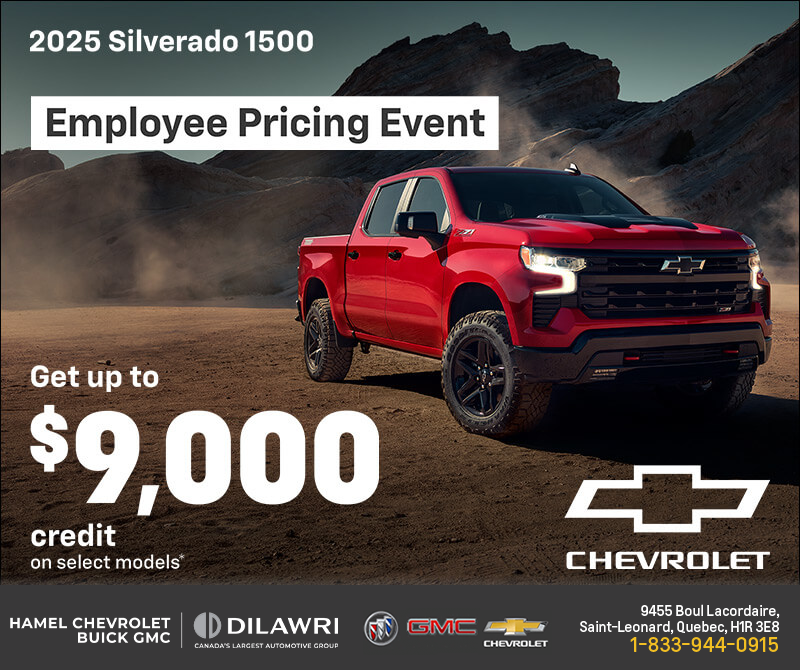 Get the 2025 Chevrolet Silverado 1500