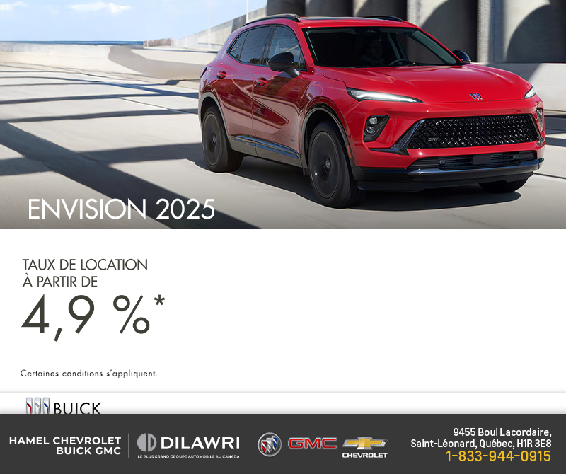 Procurez-vous la Buick Envision 2025