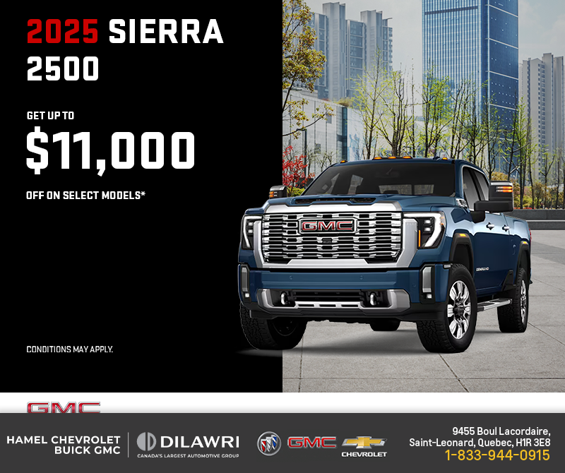 The 2025 GMC Sierra 2500
