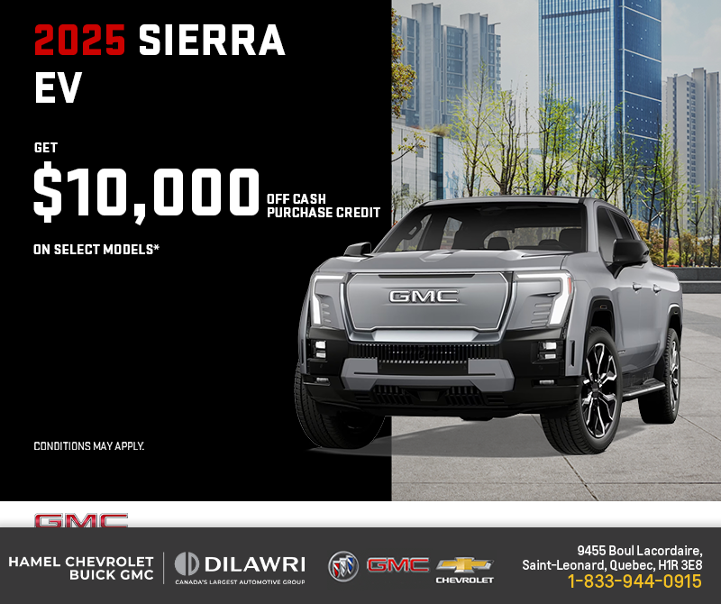 The 2025 GMC Sierra EV