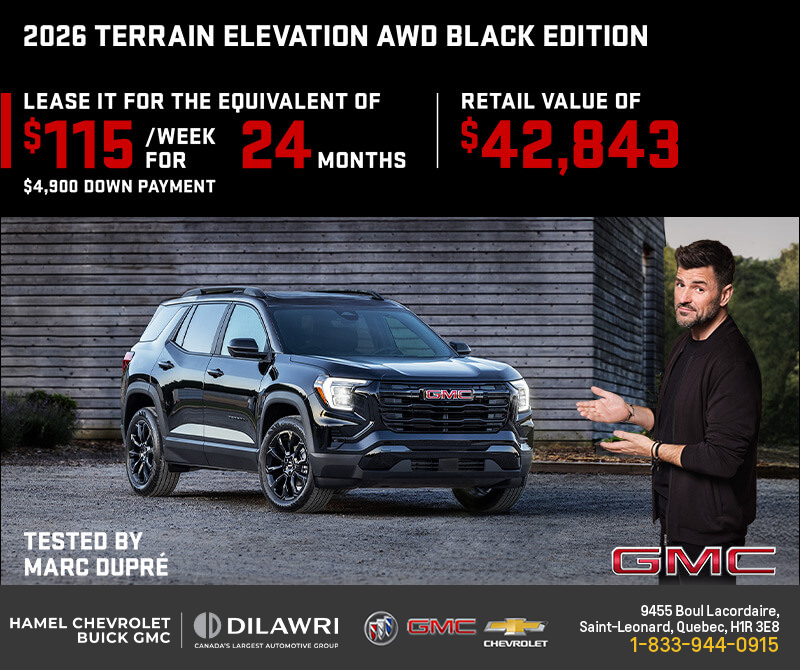 The 2026 GMC Terrain