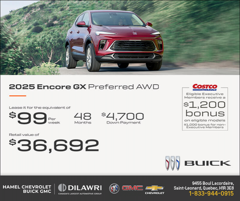 Get the 2025 Buick Encore GX