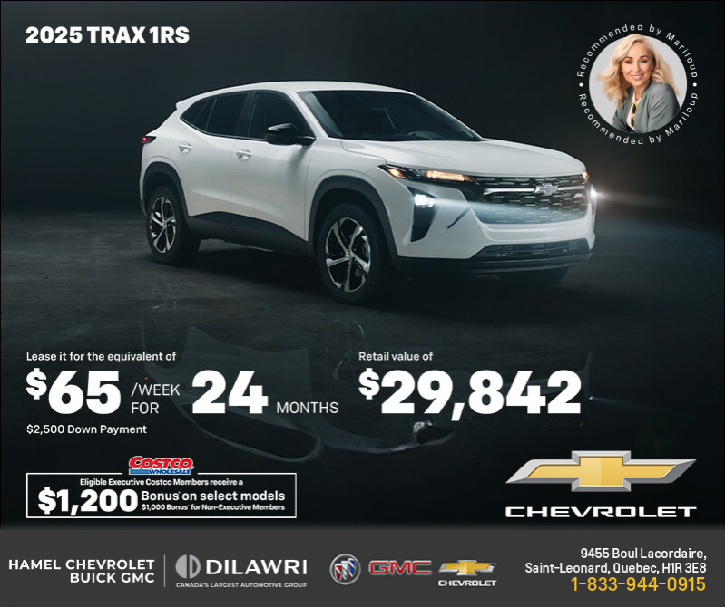 Get the 2025 Chevrolet Trax