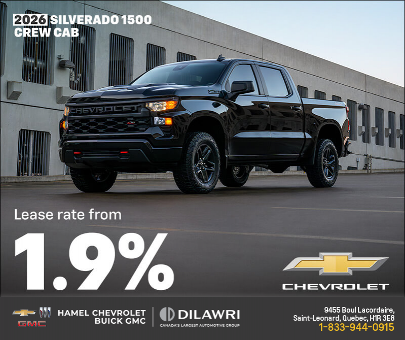 Get the 2026 Chevrolet Silverado 1500