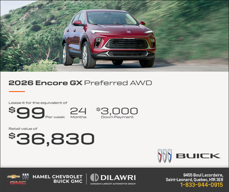 Get the 2025 Buick Encore GX