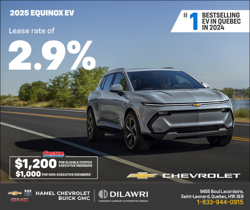 Get the 2025 Chevrolet Equinox EV