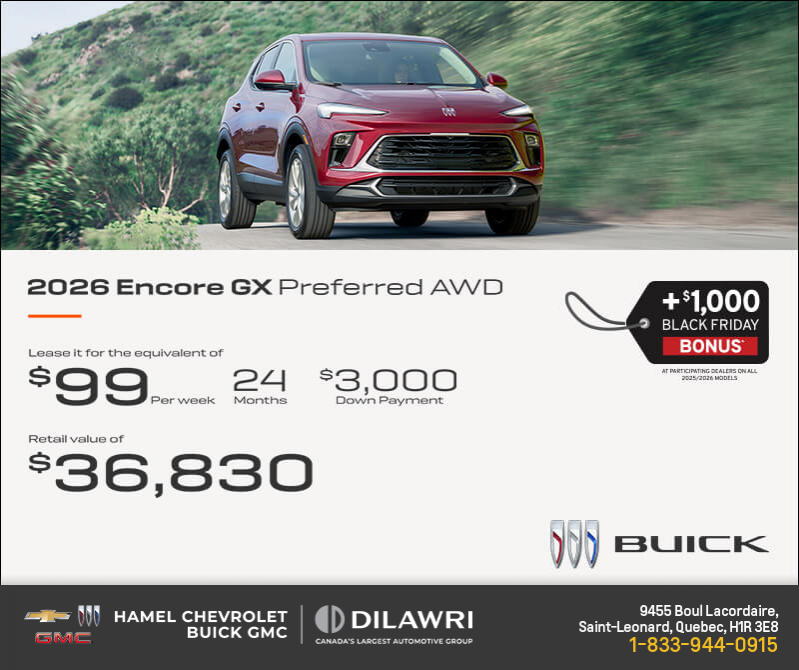 Get the 2026 Buick Encore GX