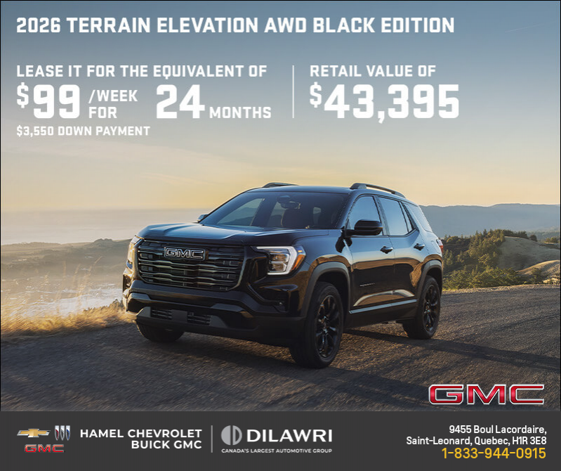 The 2026 GMC Terrain