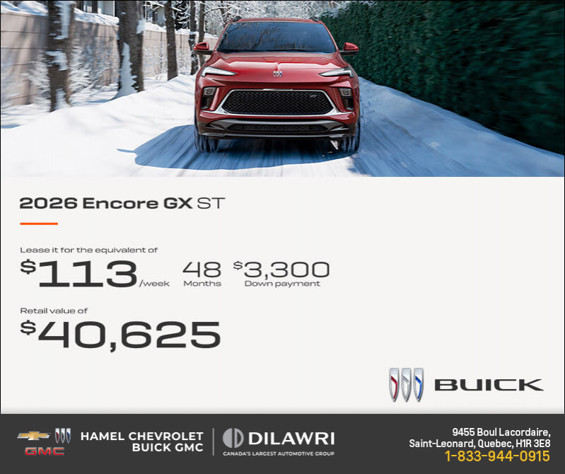 Get the 2026 Buick Encore GX