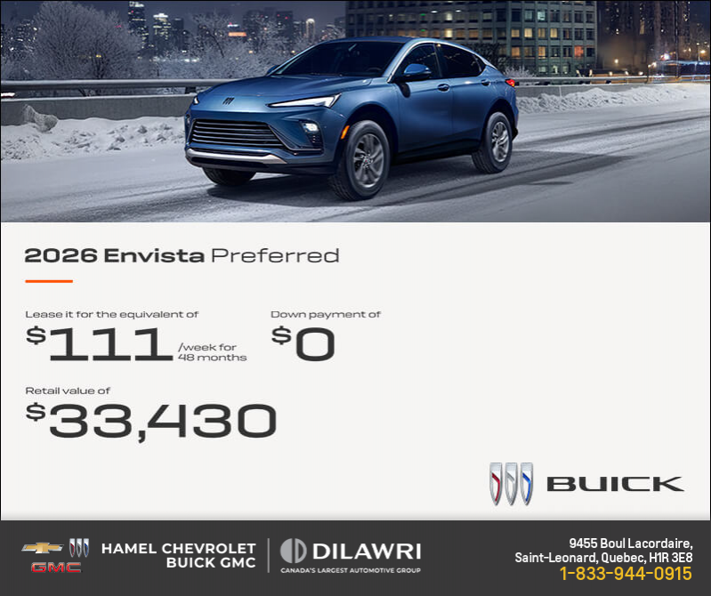 Get the 2026 Buick Envista