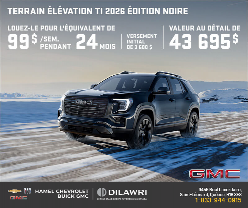 Le GMC Terrain 2026