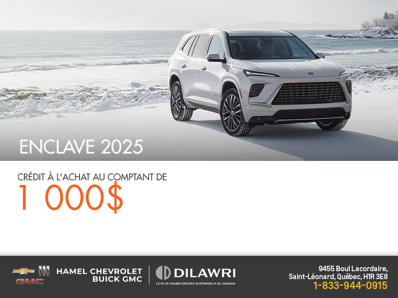 Procurez-vous le Buick Enclave 2025