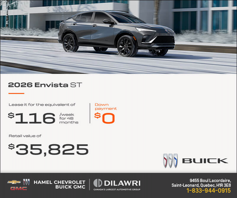 Get the 2026 Buick Envista