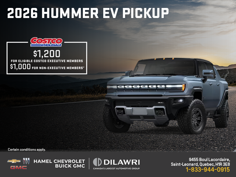 The 2026 GMC Hummer EV Pickup