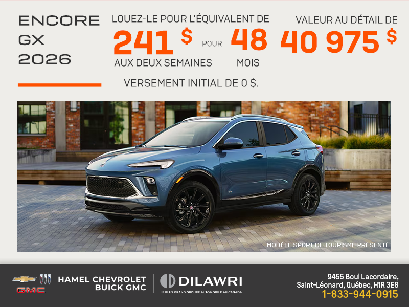 Buick Encore GX 2026