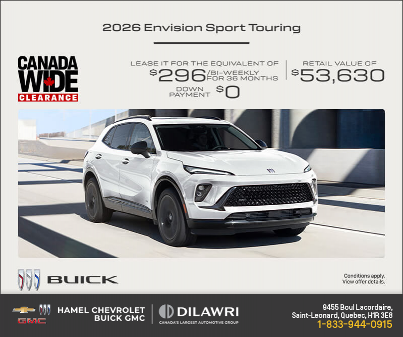 Get the 2026 Buick Envision