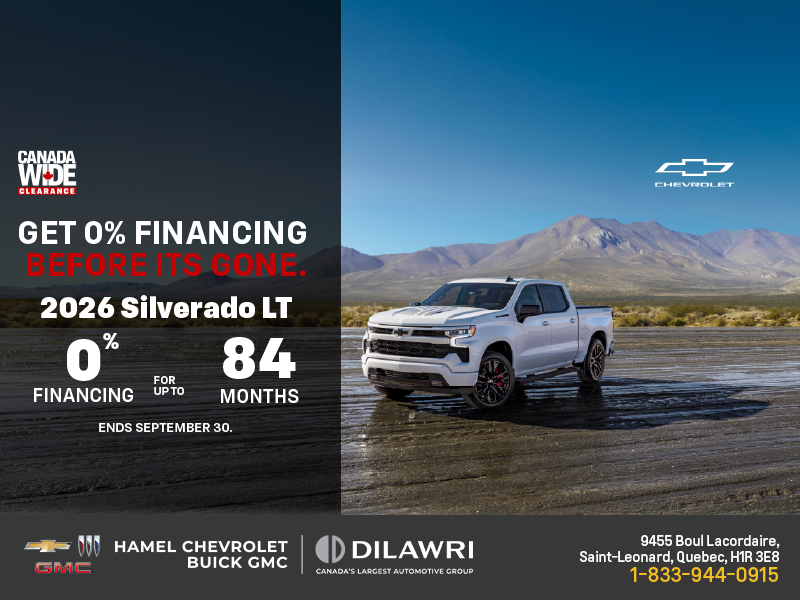 Get the 2026 Silverado LT