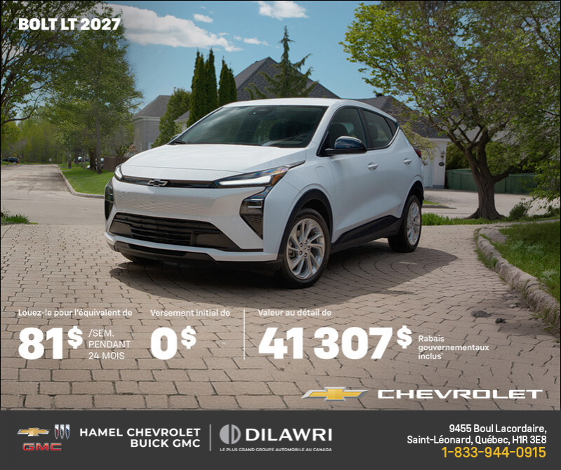 L'événement Chevrolet