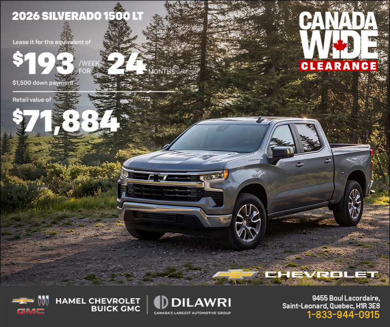 The 2026 Chevrolet Silverado 1500 LT