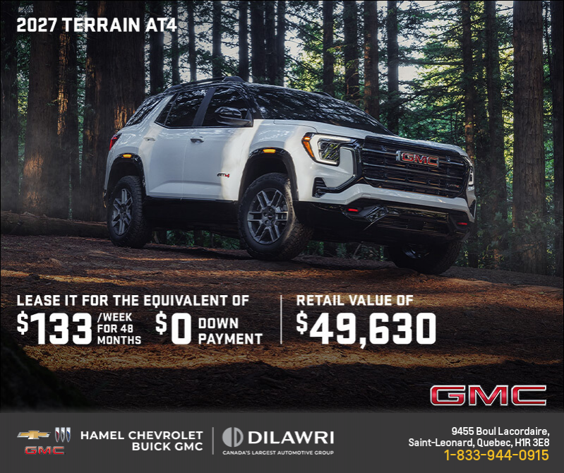 The 2027 GMC Terrain AT4