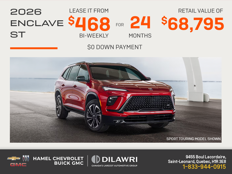 2026 Buick Enclave