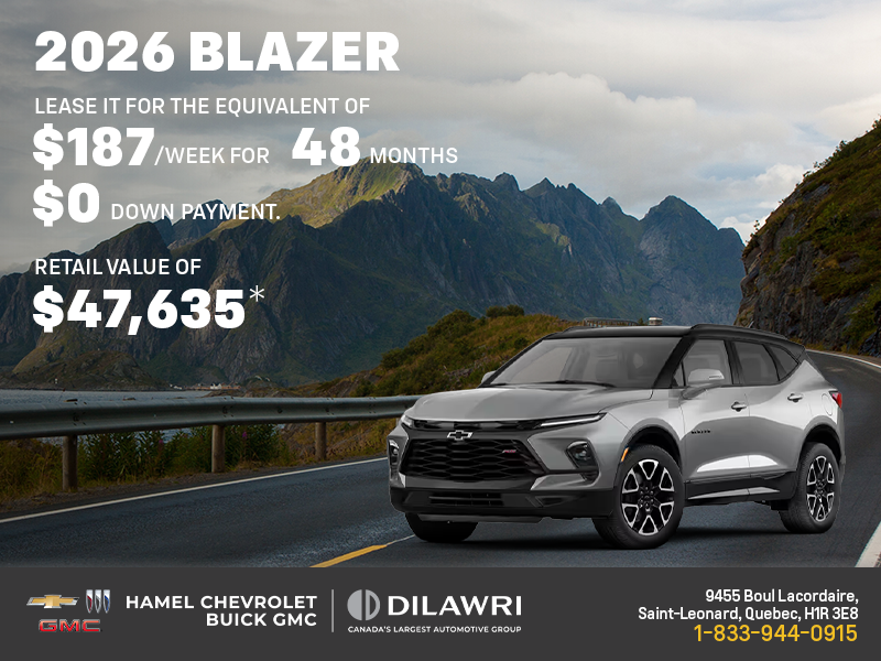 2026 Chevrolet Blazer