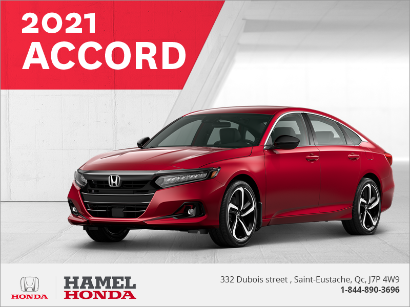 Get The 2021 Honda Accord At Hamel Honda