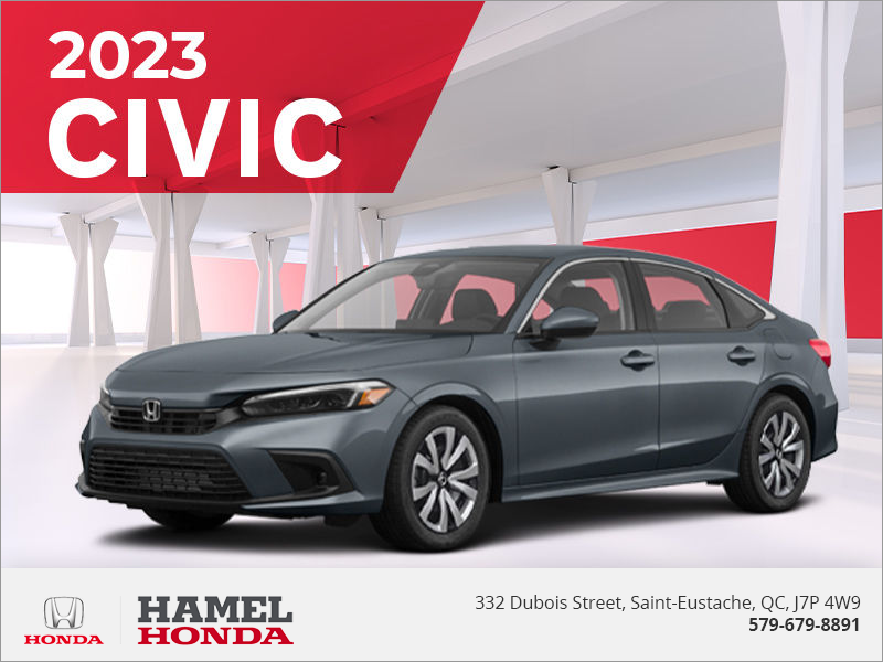 Get The 2023 Honda Civic Hatchback Hamel Honda In Saint Eustache