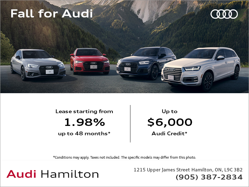 The Fall for Audi Sales Event.
