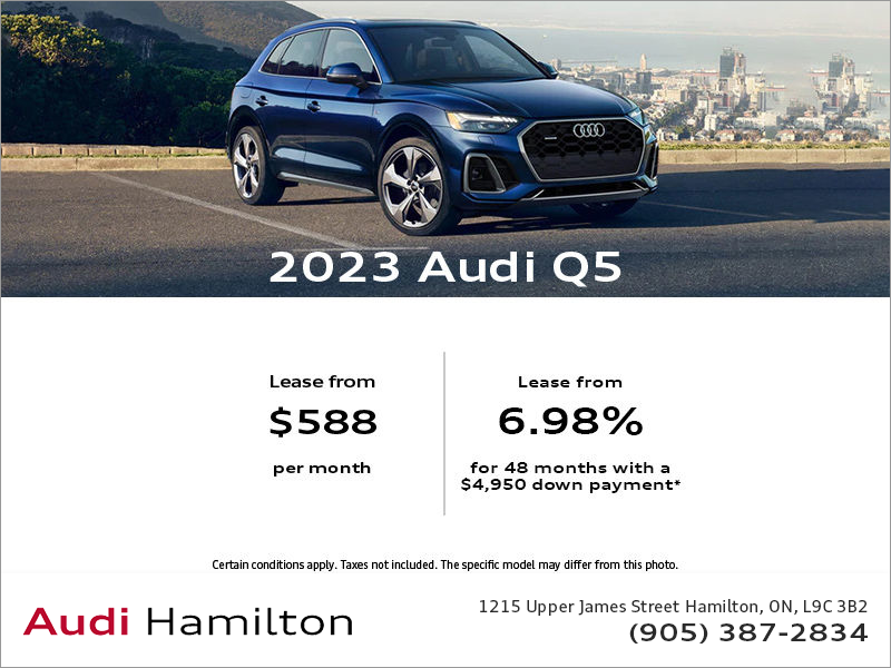 2023 Audi Q5 Lease Deals Audi Hamilton Drive The 2023 Q5 Today