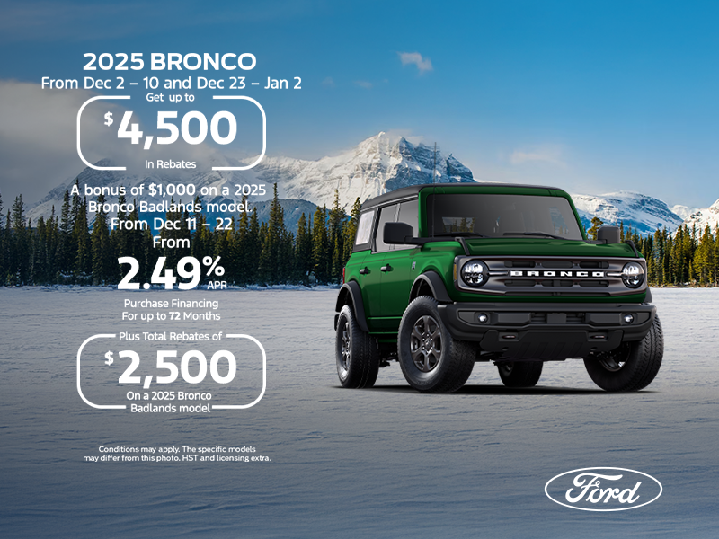 2025 Ford Bronco