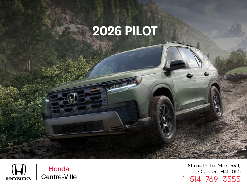 2026 Honda Pilot