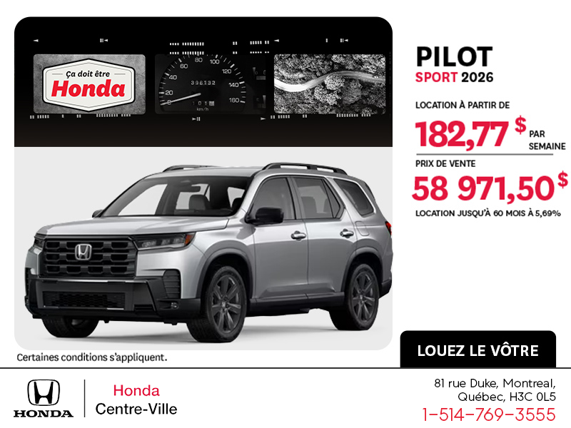 Honda Pilot 2026