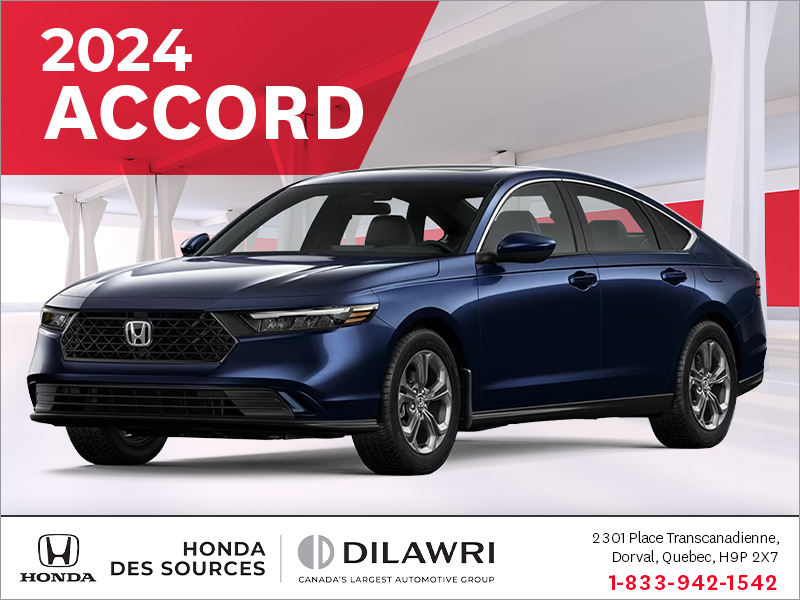Honda des Sources | Get the 2024 Honda Accord! in Dorval