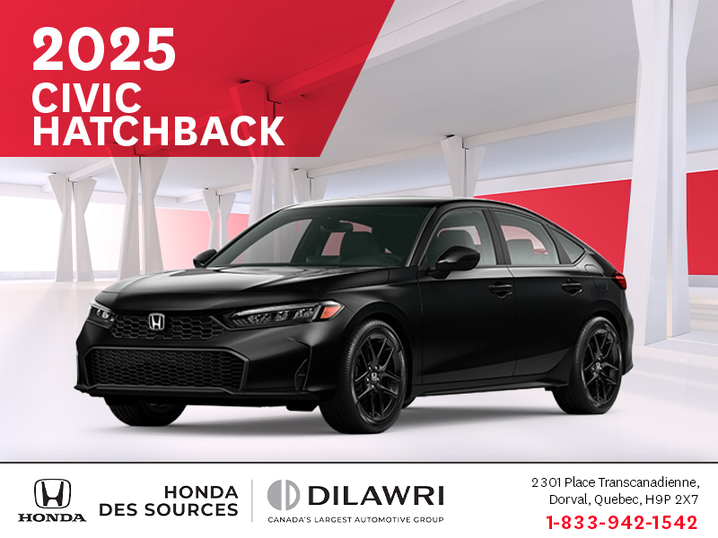 Get the 2025 Honda Civic Hatchback!