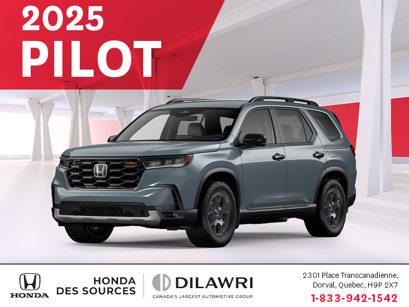 Get the 2025 Honda Pilot!