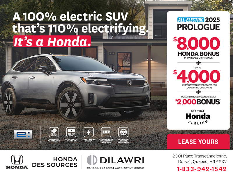 Get the 2025 Honda Prologue!