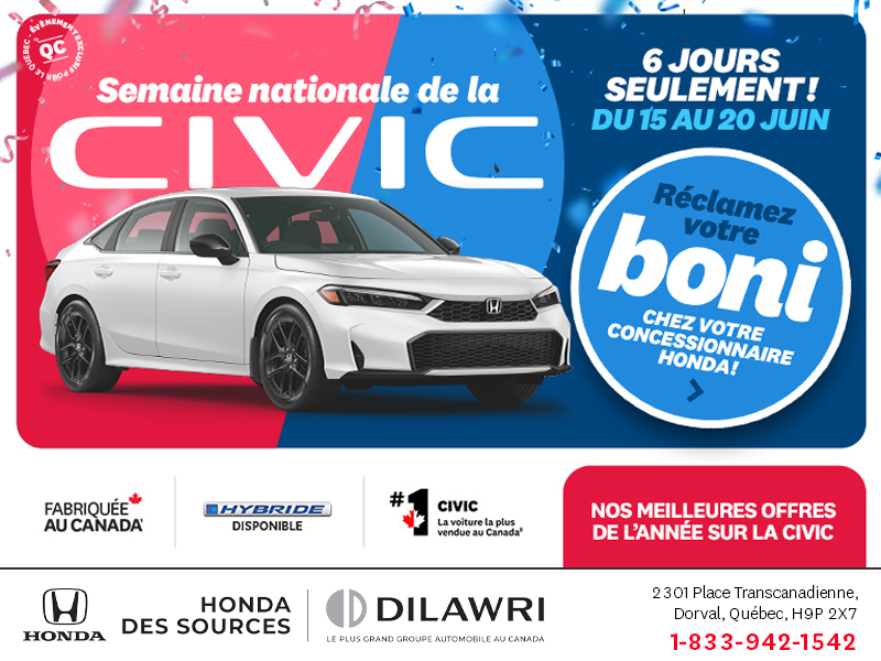 L'événement mensuel Honda !