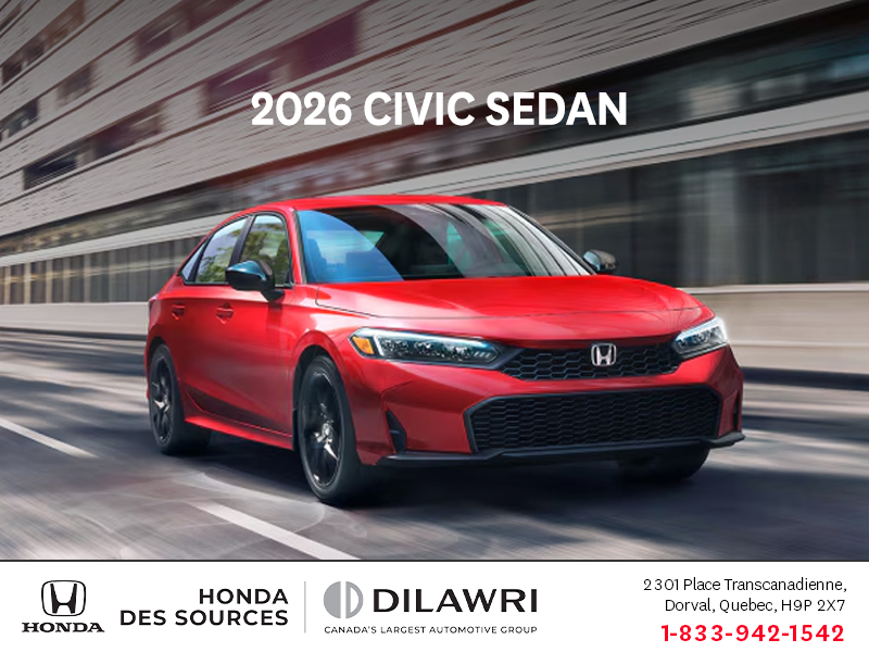 Get the 2026 Honda Civic!