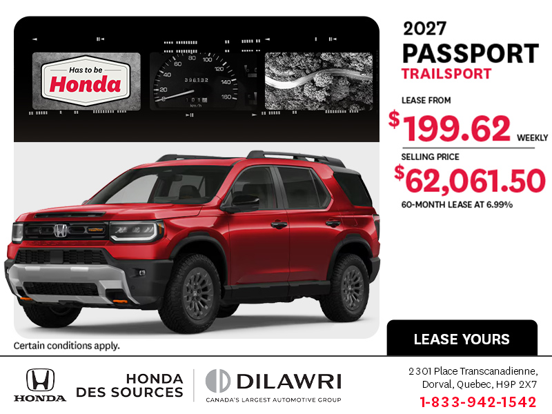 2027 Honda Passport