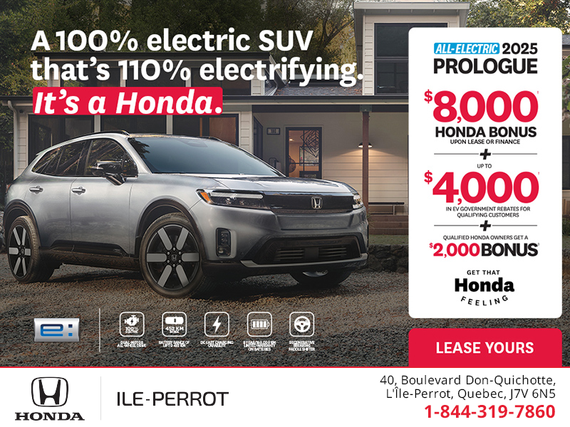 Get the 2025 Honda Prologue!