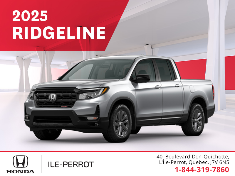 Get the 2025 Honda Ridgeline!