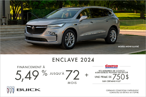 Procurez-vous le Buick Enclave 2024