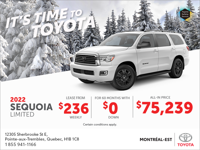 2022 Toyota Sequoia