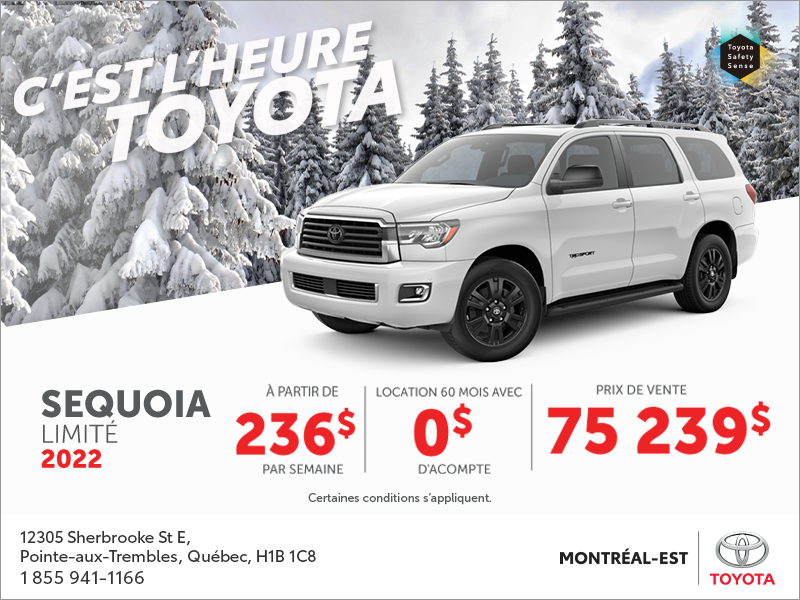 Toyota Sequoia 2022