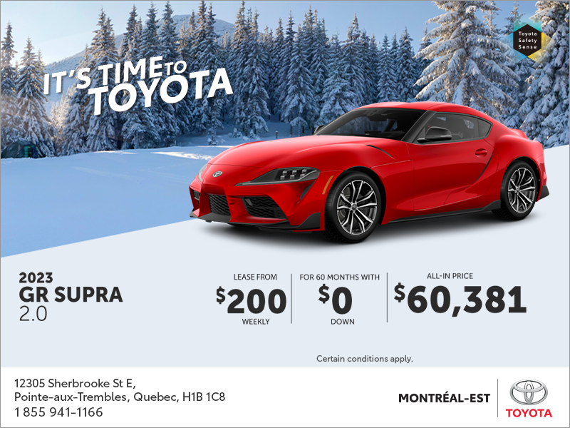 2023 Toyota GR Supra