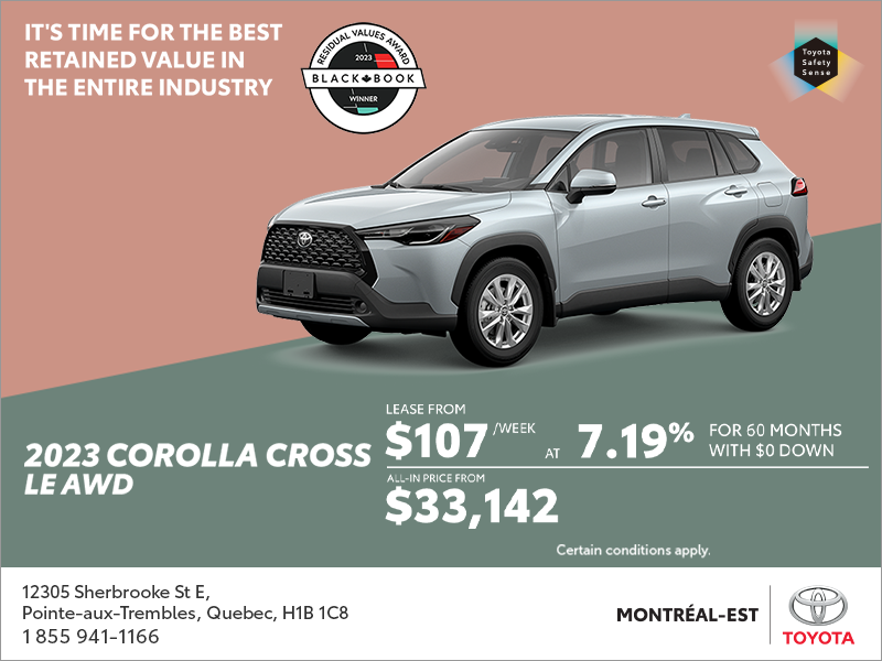 2023 Toyota Corolla Cross